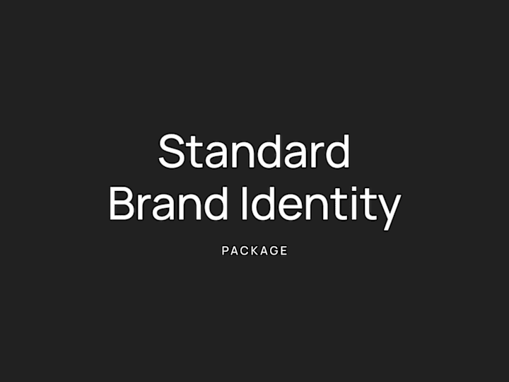 Cover image for Standard Brand Identity Package