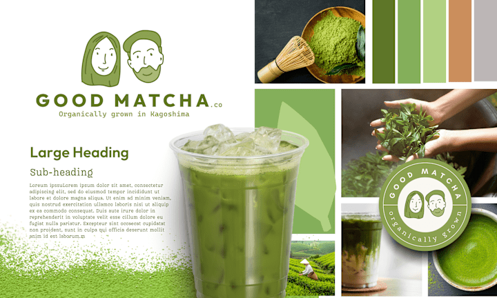 Cover image for Good Matcha Branding Design