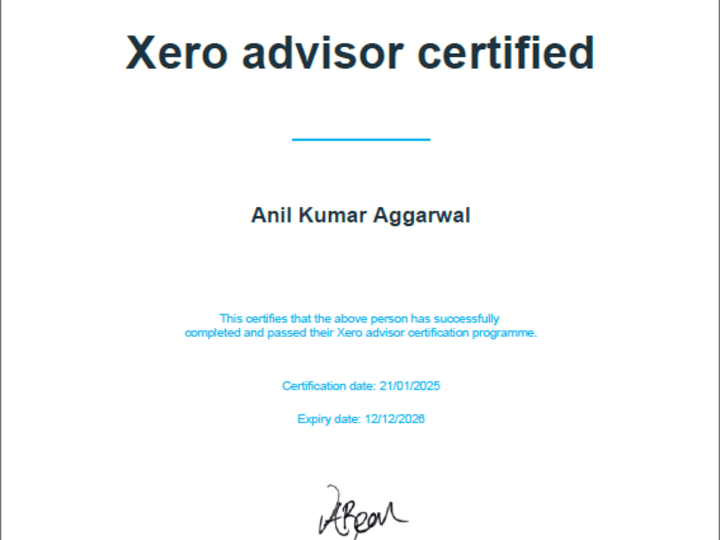 Cover image for Xero Advisor Certified