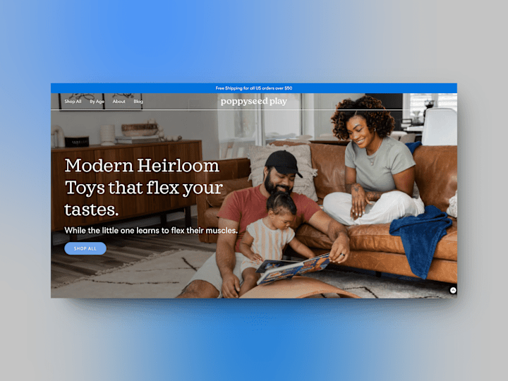 Cover image for Poppyseed Play: Heirloom Toys Shopify Store