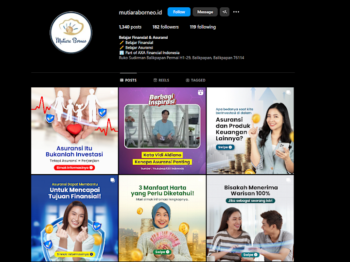 Cover image for Belajar Finansial & Asuransi (@mutiaraborneo.id) • Instagram ph…