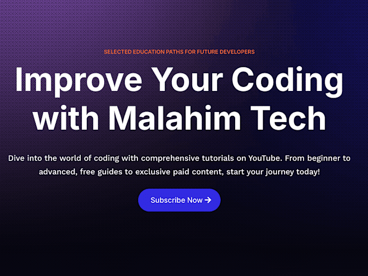 Cover image for Malahim Tech | Daily Bites of Coding Knowledge 