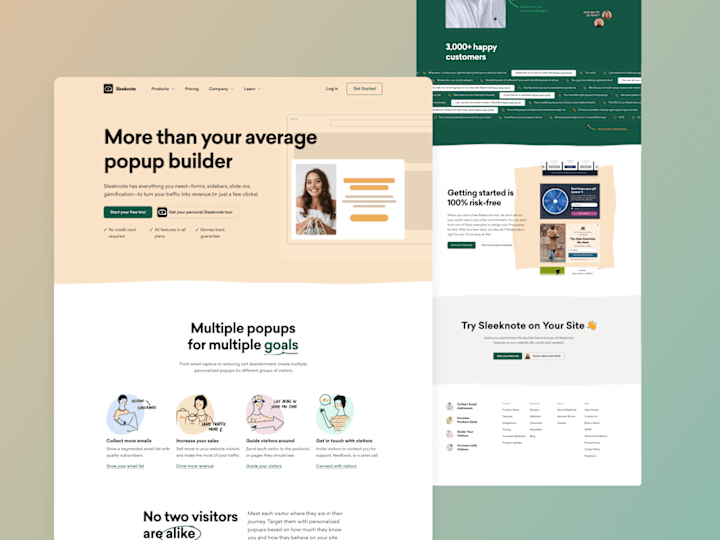 Cover image for Sleeknote | The Internet’s Favorite Popup Builder