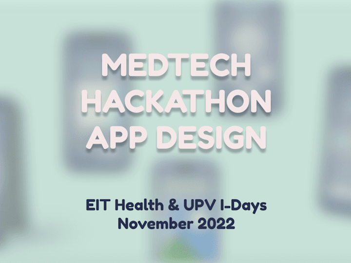 Cover image for Hackathon app design