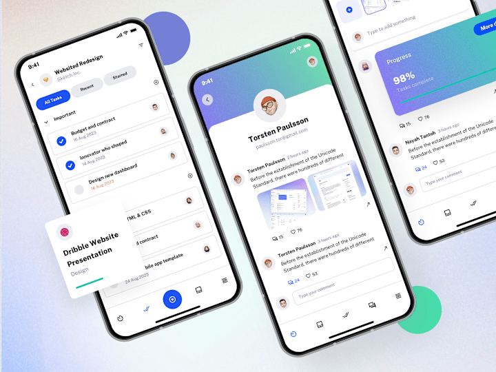 Cover image for Tasksy UI Kit Development for Productivity Apps
