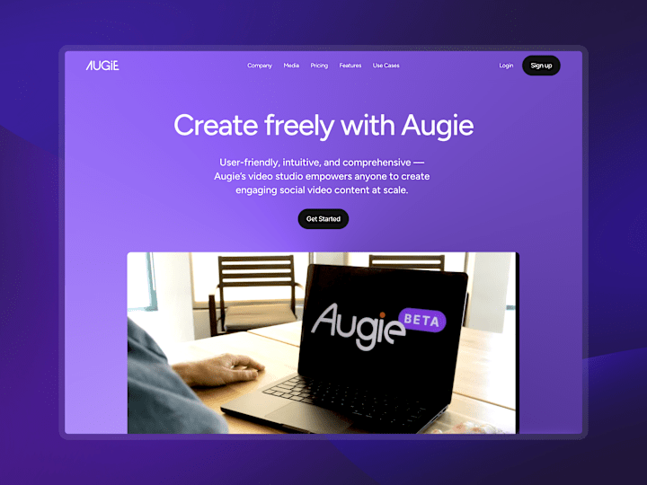 Cover image for AugXLabs.com - Framer Website Migration and Redesign 