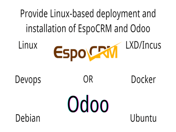 Cover image for Deploy and install EspoCRM CRM and Odoo ERP