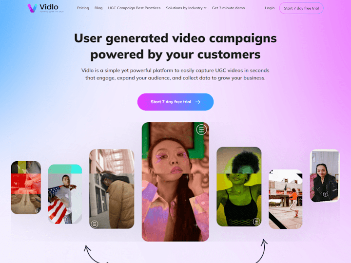 Cover image for vidlo.video (Worked on Frontend and Backend)