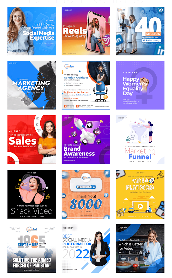 Cover image for Social Media Designs