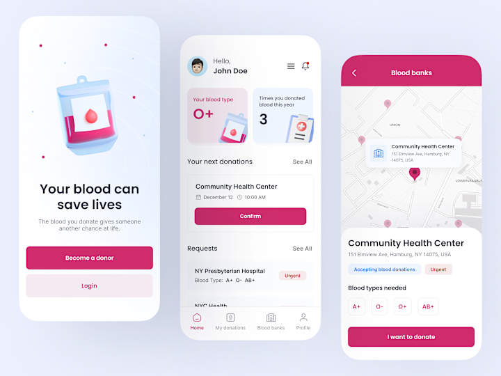 Cover image for Blood Donor App