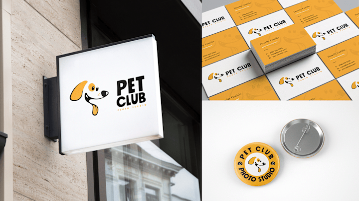 Cover image for Pet Club Photo Studio - Visual Identity