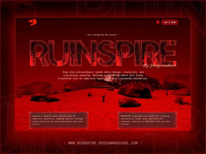 Cover image for Immersive and Interactive 3D Website with PeachWeb