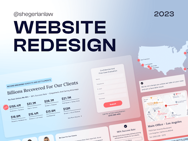 Cover image for Law Firm | Website Redesign