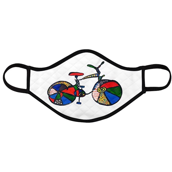 Cover image for “Artsy Bike” Face Mask