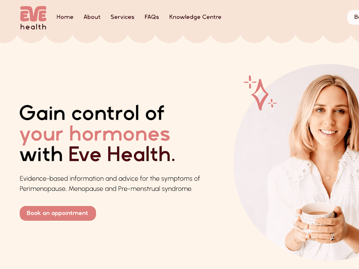 Cover image for Eve Health Website and Brand Design