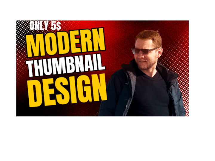 Cover image for Youtube thumbnail just in $5 with high quality