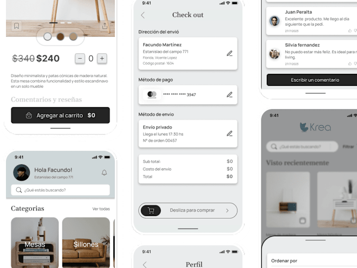 Cover image for Krea: furniture e-commerce app