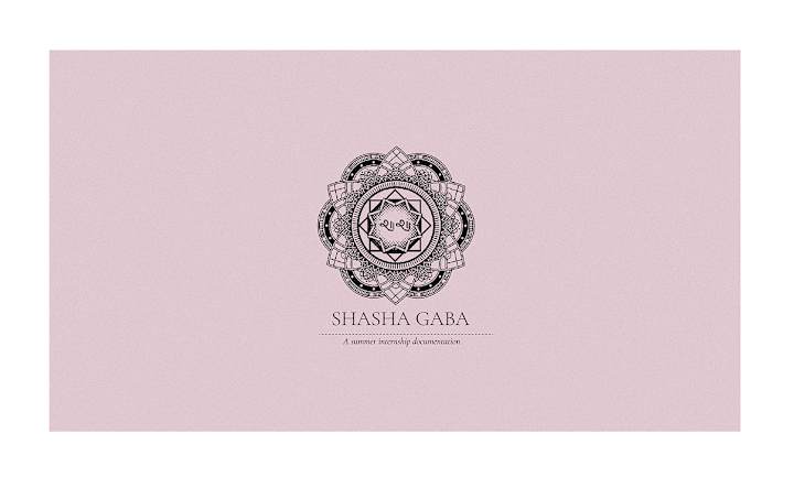 Cover image for Shasha Gaba (Internship) :: Behance