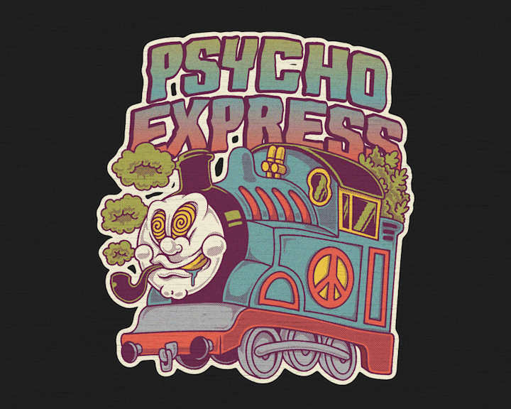 Cover image for PSYCHO EXPRESS