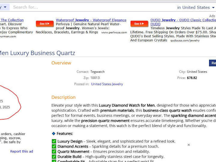 Cover image for classified ads