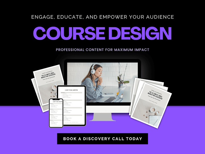 Cover image for Professional Course Design | Educate, Engage, and Inspire