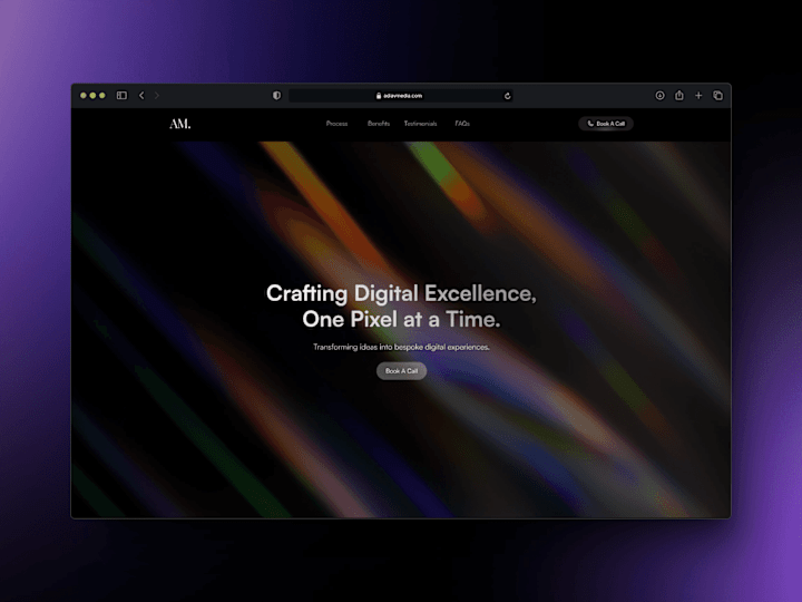 Cover image for Adiav Media Portfolio Website