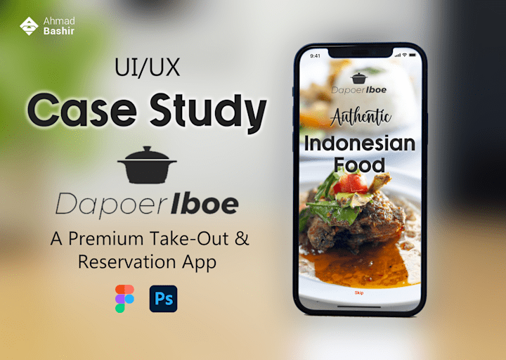 Cover image for UIUX Case Study: Premium take-out & reservation App :: Behance