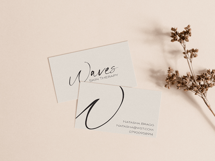 Cover image for Waves Skin Therapy - Brand Identity Design