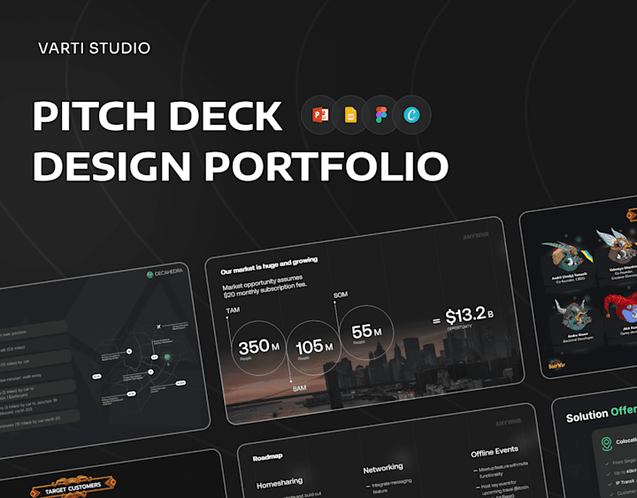 Cover image for Pitch Deck Design Portfolio