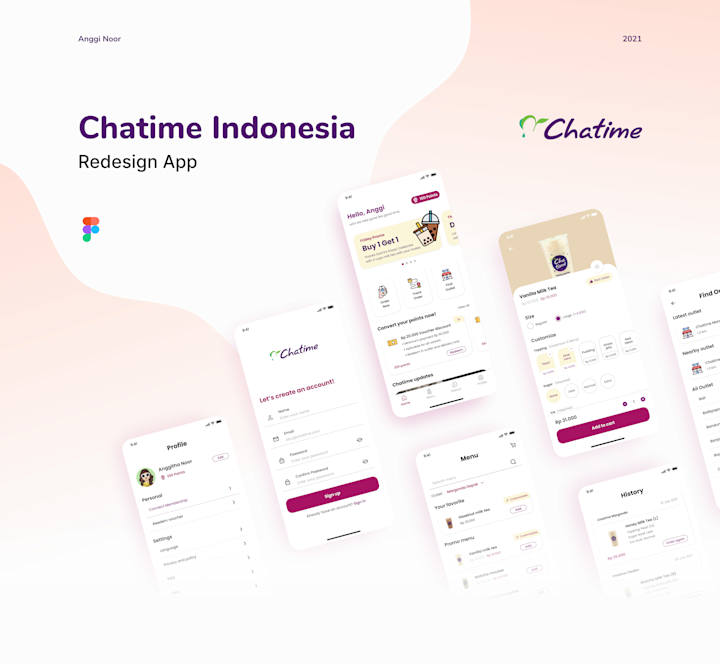 Cover image for Redesign Chatime Indonesia App