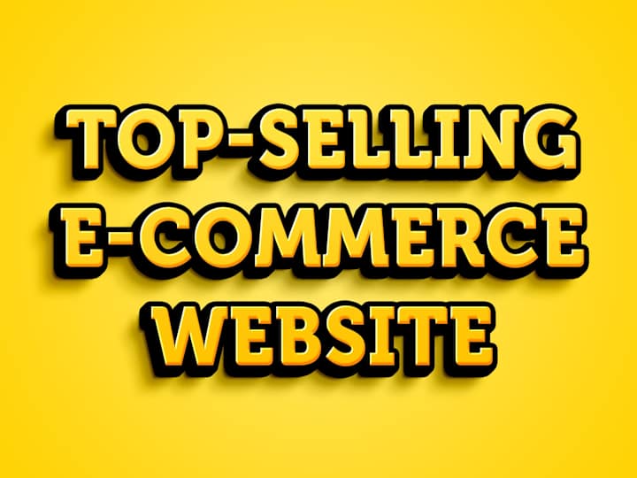 Cover image for Custom-Built E-Commerce Websites – Bespoke Design, Ready to Sell