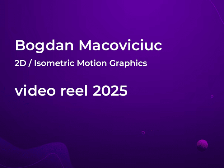 Cover image for Bogdan - Video Reel 2025 