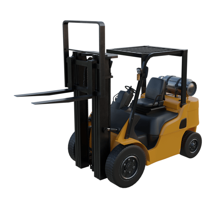Cover image for 3D Forklift And Warehouse Environment for Unity VR :: Behance