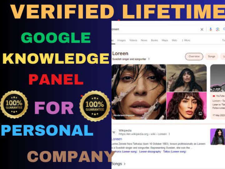 Cover image for I will create a Google panel for personal or brand 