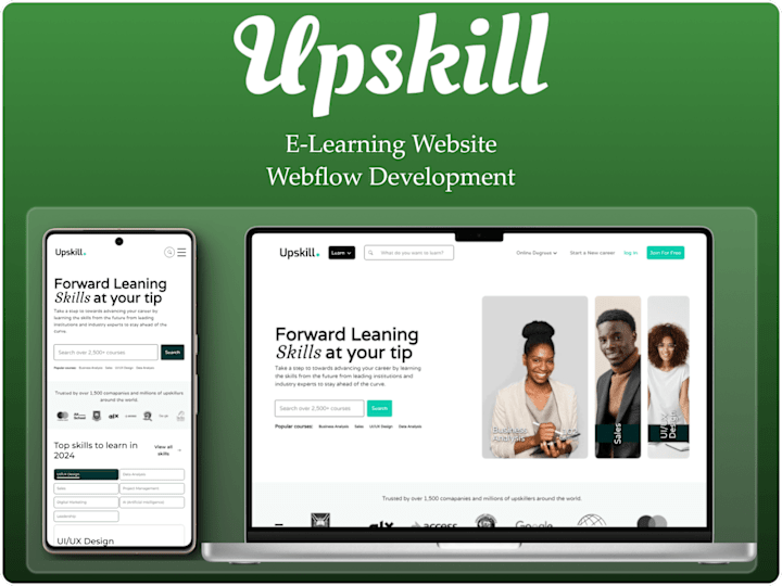 Cover image for Upskill - Webflow Development