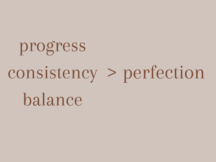 Cover image for Blog about balance and consistency over fast paced perfection