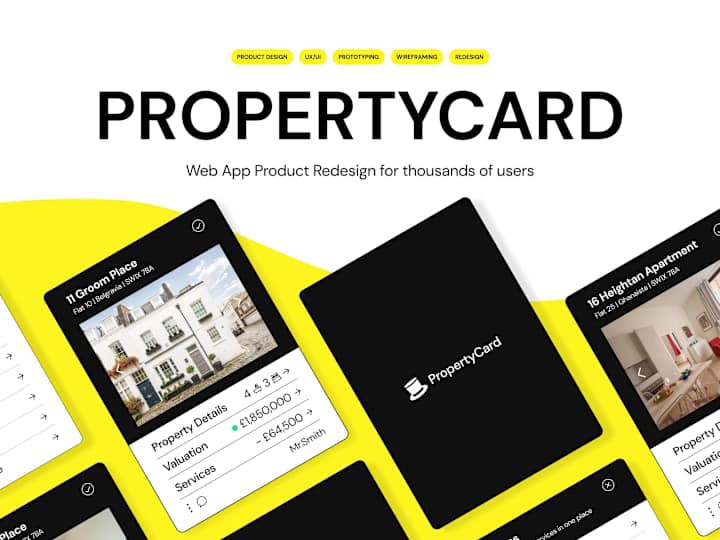 Cover image for PropertyCard | Web Design