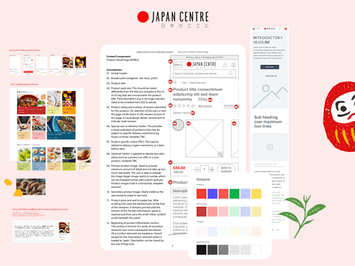 Cover image for Japan Centre | An authentically Japanese redesign