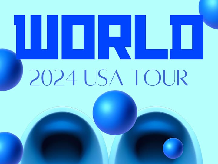 Cover image for World Tour USA Banner Design (Timeline)