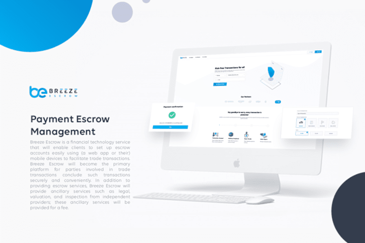 Cover image for Escrow Management Product Design