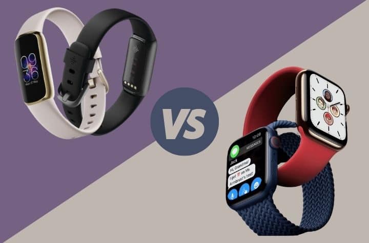 Cover image for Product Comparison Article - Fitbit Luxe vs Apple Series 6 