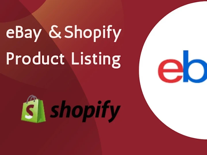 Cover image for I will ebay product listing and shopify product listing
