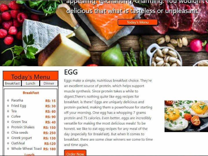 Cover image for Restaurant Web Application 