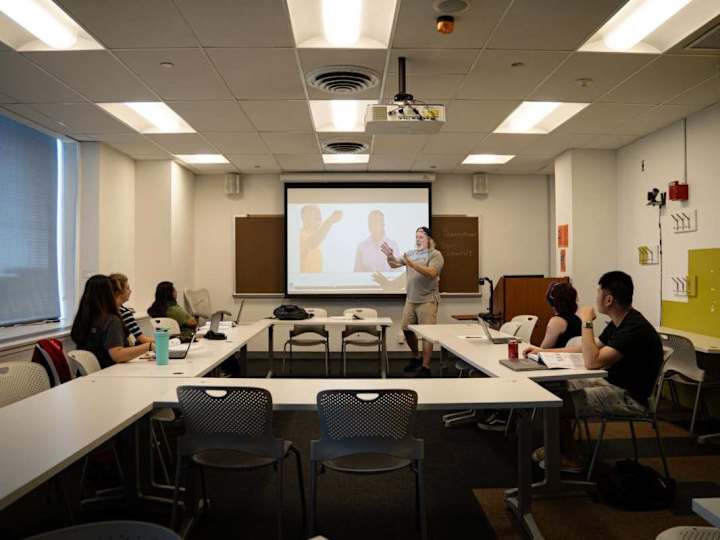 Cover image for Student enrollment for summer semesters at Columbia is at its...