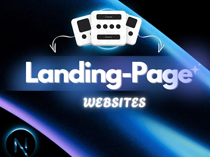 Cover image for Landing Page website with React/Next.js