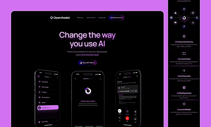 Cover image for Open Assist | AI assistant website