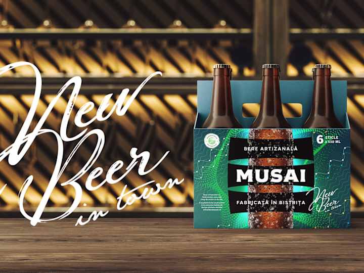 Cover image for Brand Identity and Website for Musai Craft Beer