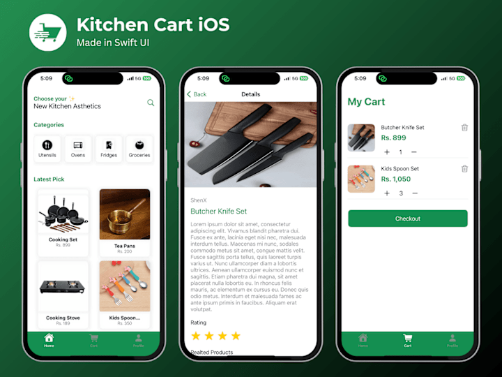 Cover image for Kitchen Cart iOS