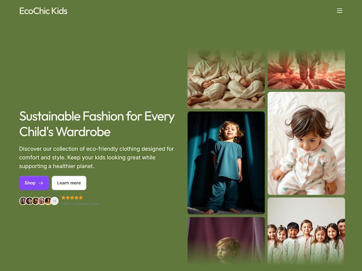 Cover image for EcoChic Kids – Stylish, Sustainable, and Seamlessly Built