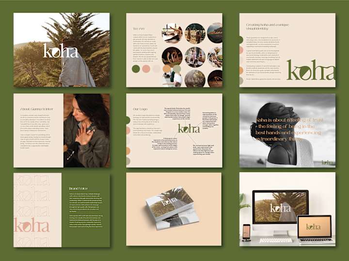 Cover image for Koha Brand Identity Design